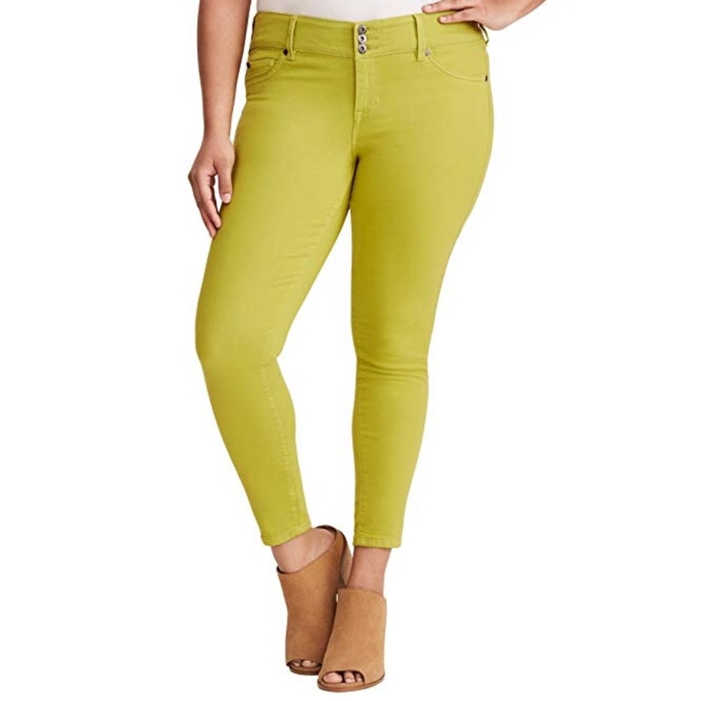 Torrid Jeggings - Neon Citron - 22S